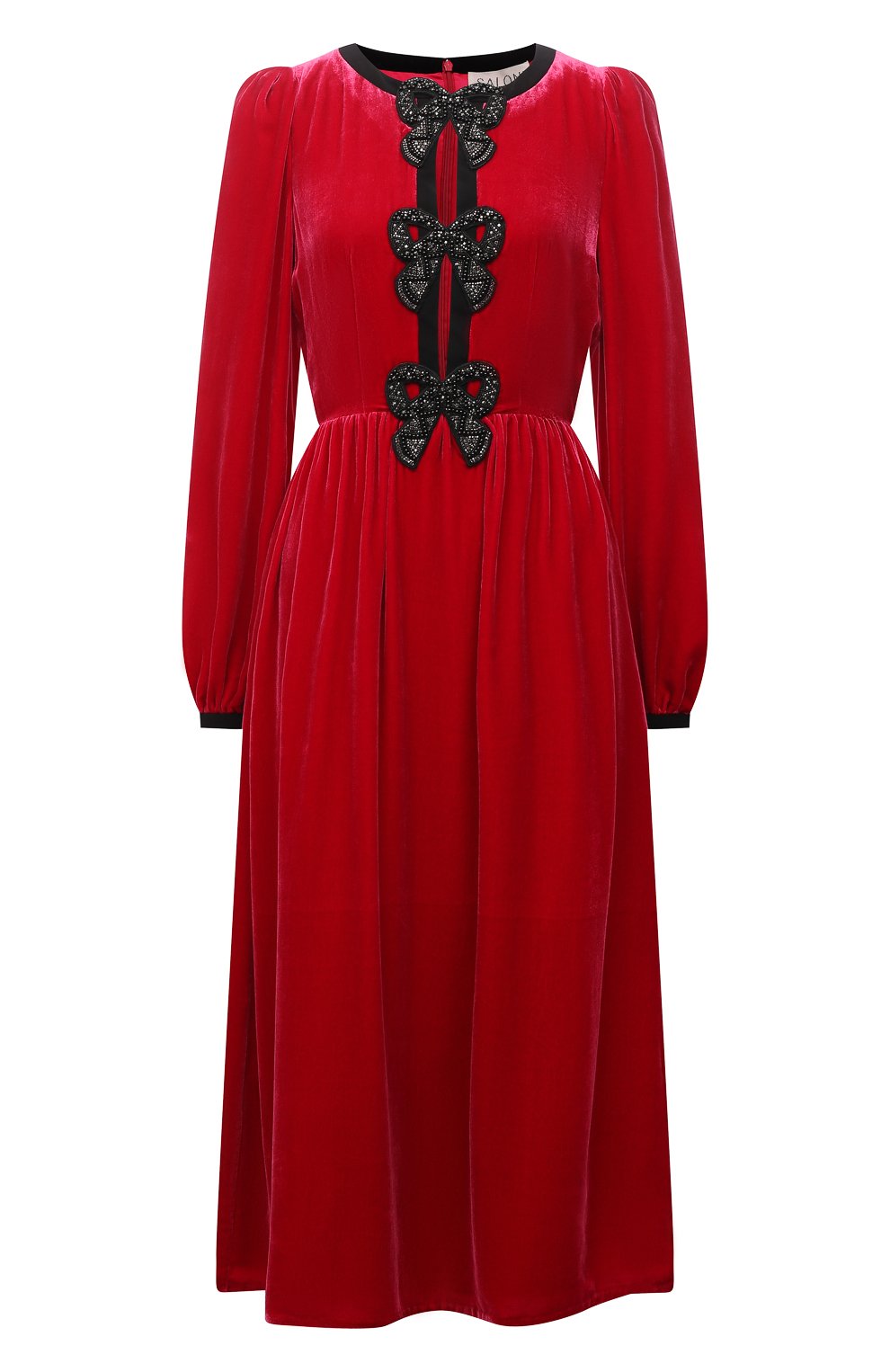 Бархатное платье SALONI, арт. 10327-785/732-R/195/02/5384, фото 1