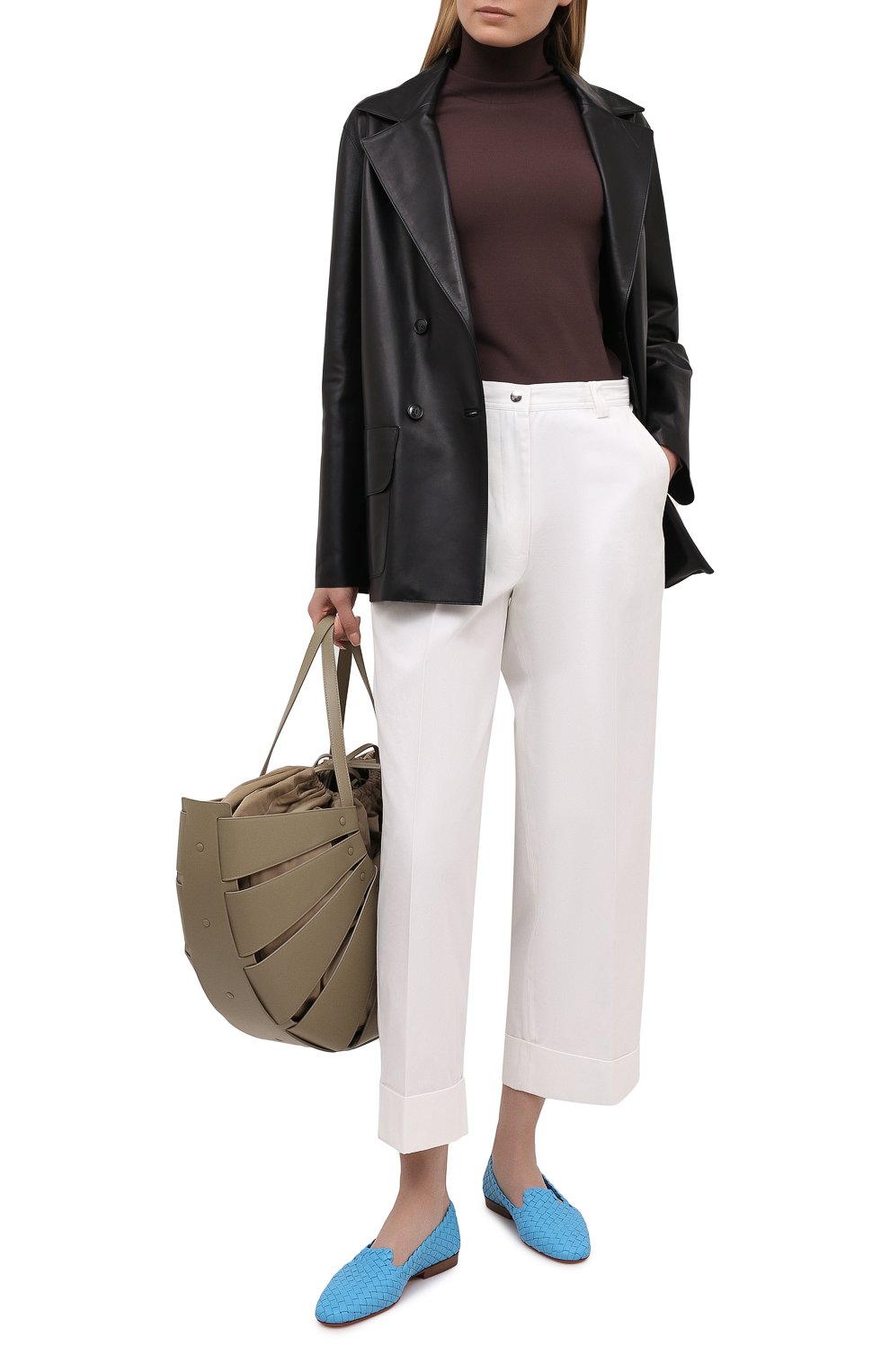 Кожаные лоферы SANTONI, арт. WUJL59384HA1SECCZ60, фото 2