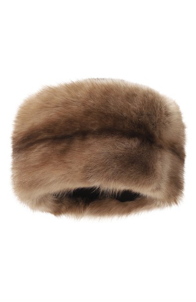 Меховая шапка из норки и соболя VICTORIA KUSENKOVA, арт. 060203605455, фото 3