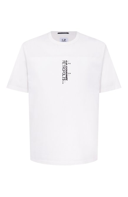 Мужская хлопковая футболка C.P. COMPANY, арт. 19CLTS057A006370W