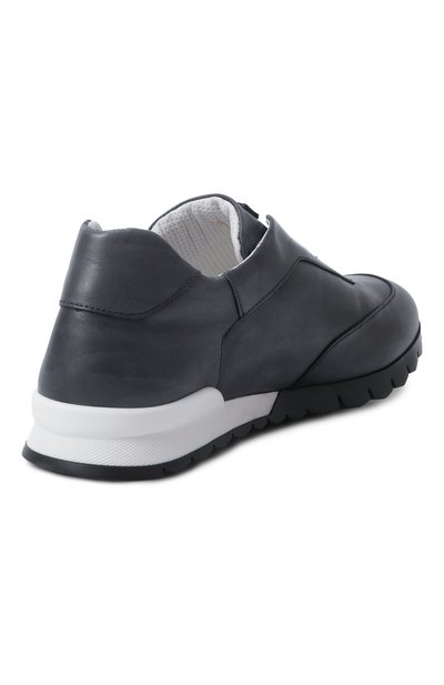 Кожаные кроссовки KITON, арт. USSA328N0010033, фото 5