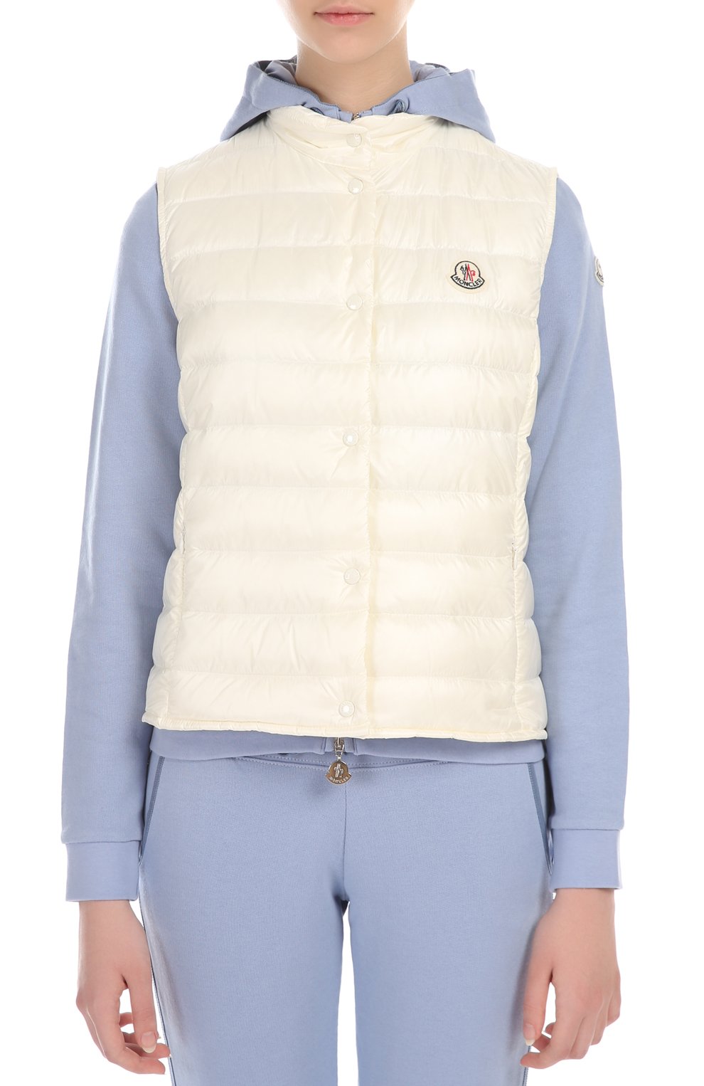 Стеганый жилет с воротником-стойкой MONCLER, арт. 51-093-48303-99-53048, фото 2