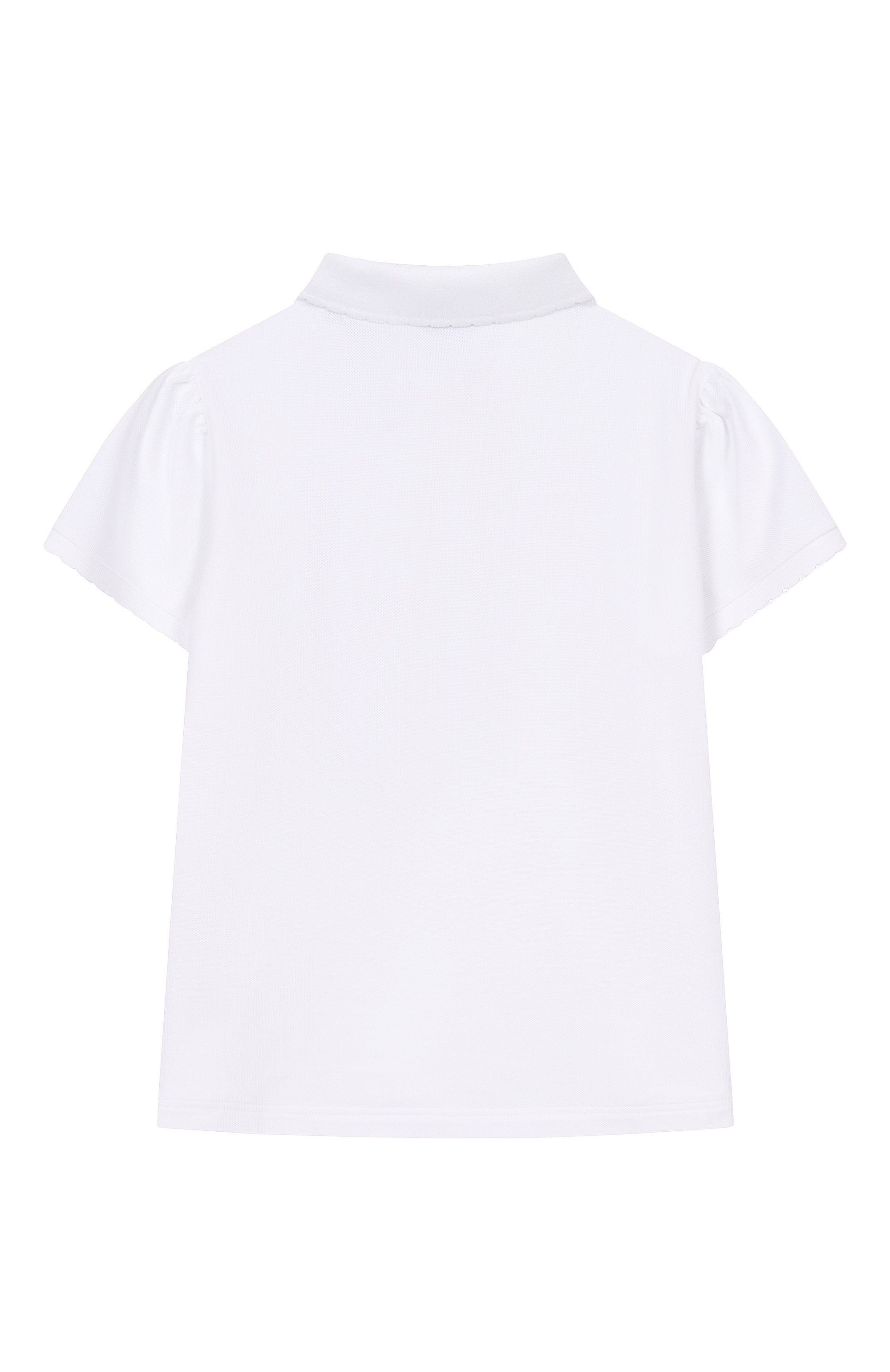 Хлопковое поло BURBERRY, арт. 8117426, фото 2