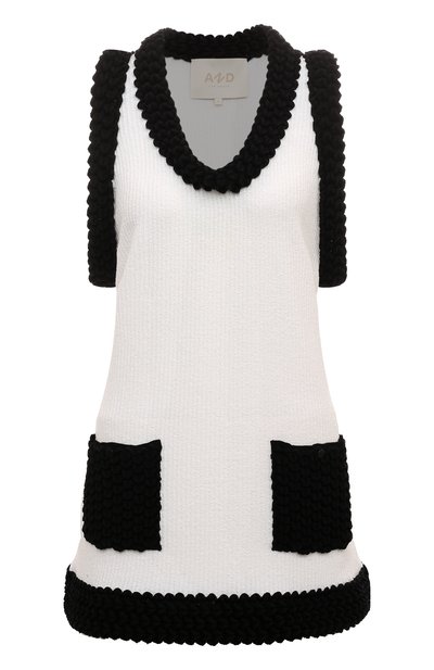 Женское платье из хлопка и вискозы AND THE BRAND, арт. S24-D026-1404-1090