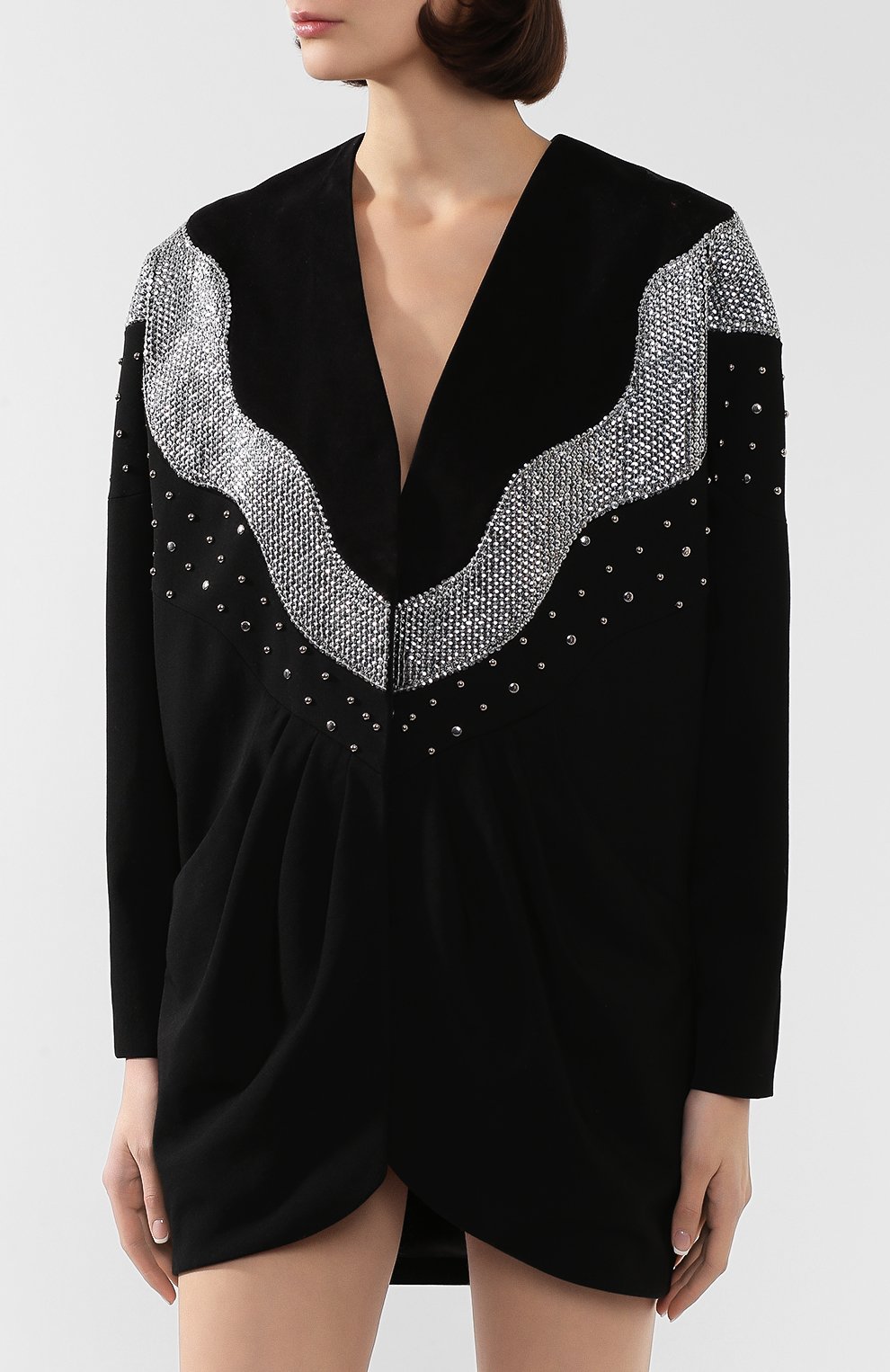 Шерстяное платье ISABEL MARANT, арт. R01573-19H034I/VICT0RIA, фото 3