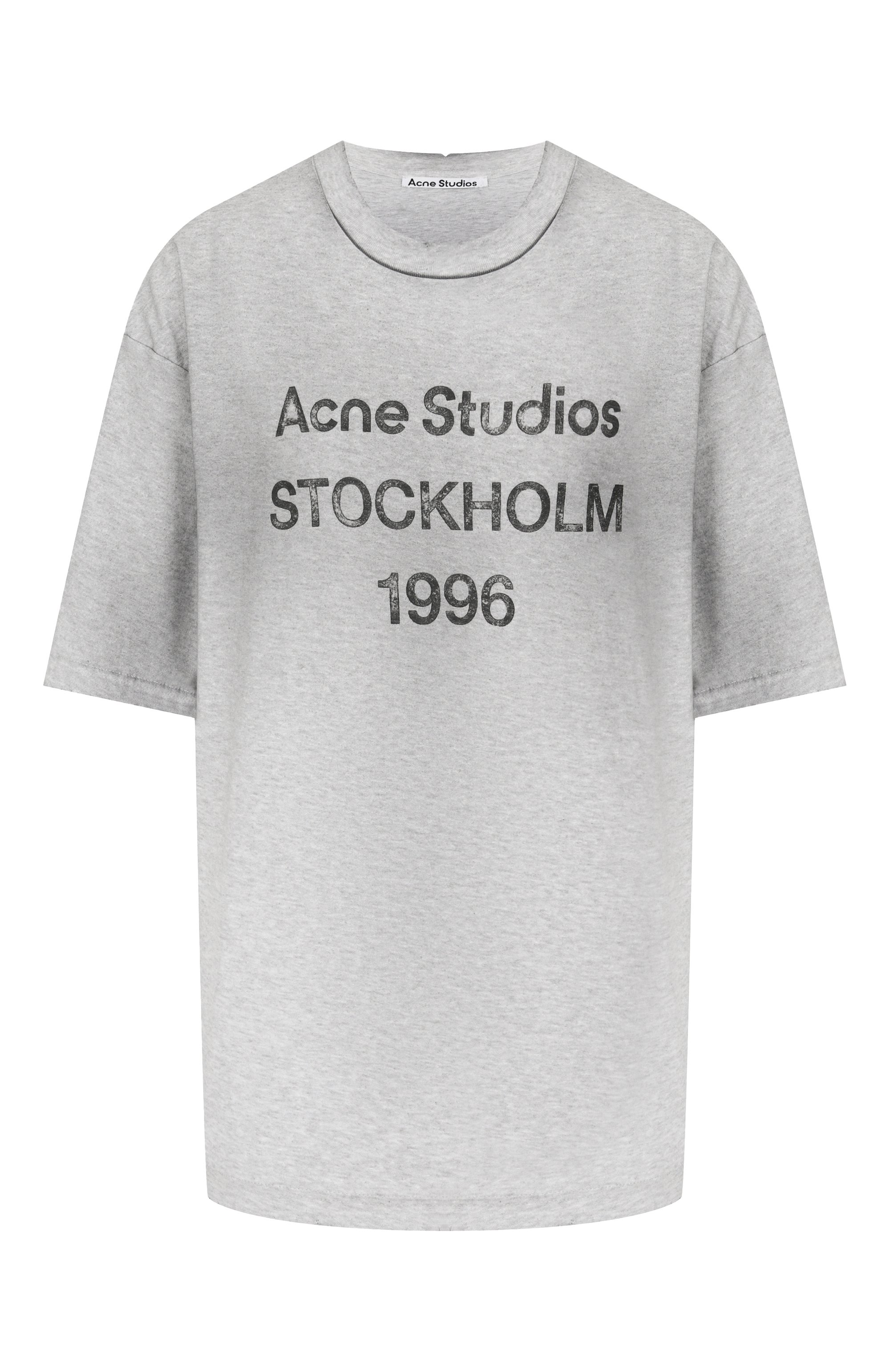 Хлопковая футболка ACNE STUDIOS, арт. FN-UX-TSHI000017/CL0201, фото 1