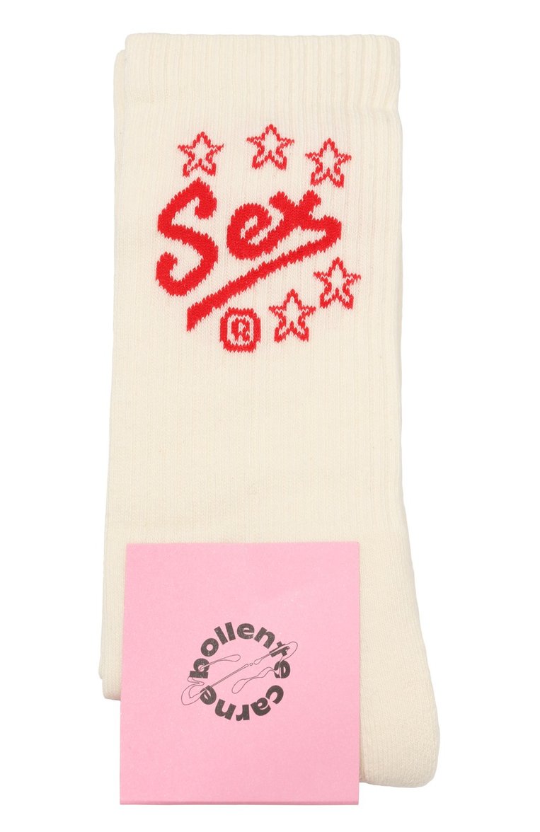 Хлопковые носки CARNE BOLLENTE, арт. SS24SK0201, фото 1