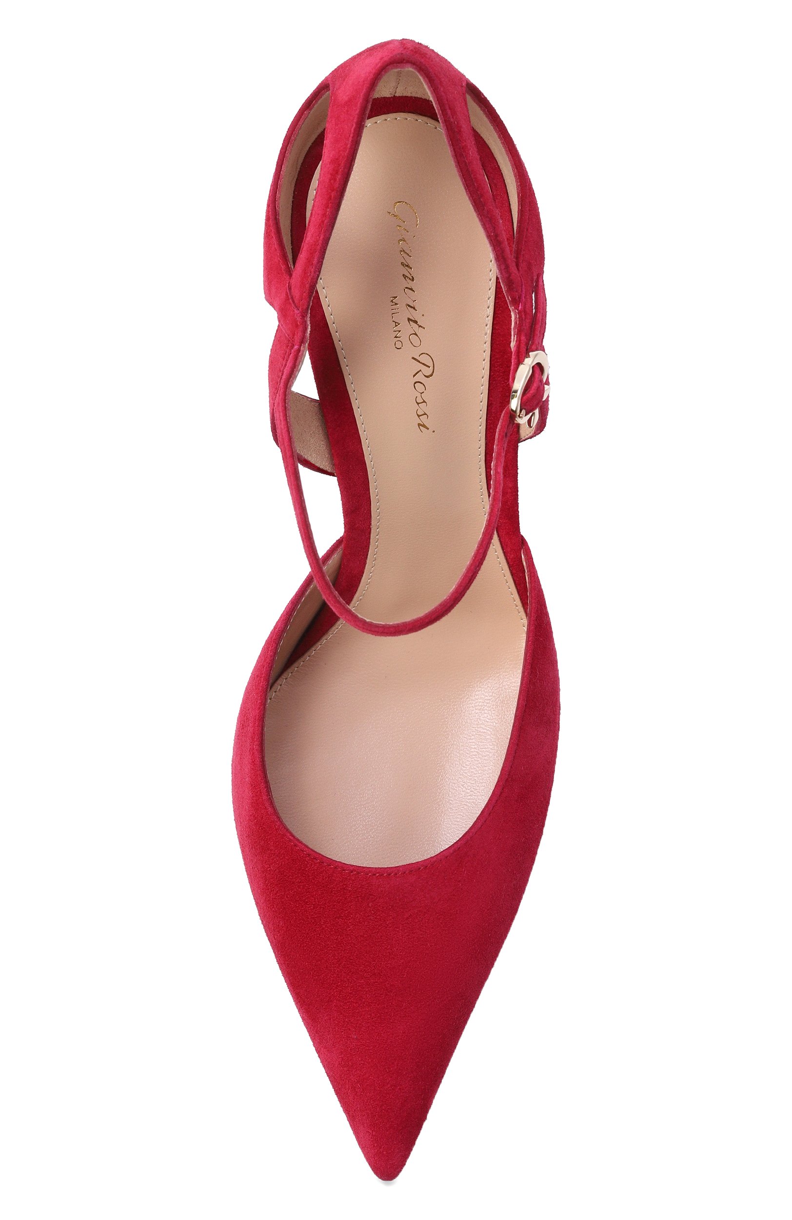 Замшевые туфли charlotte 95 GIANVITO ROSSI, арт. G41049.95RIC.CAMC0S0, фото 6