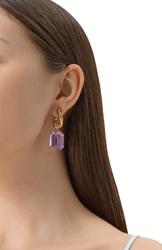 Серьги Millenia Swarovski 5694784 Сиреневый  5694784 Фото 2