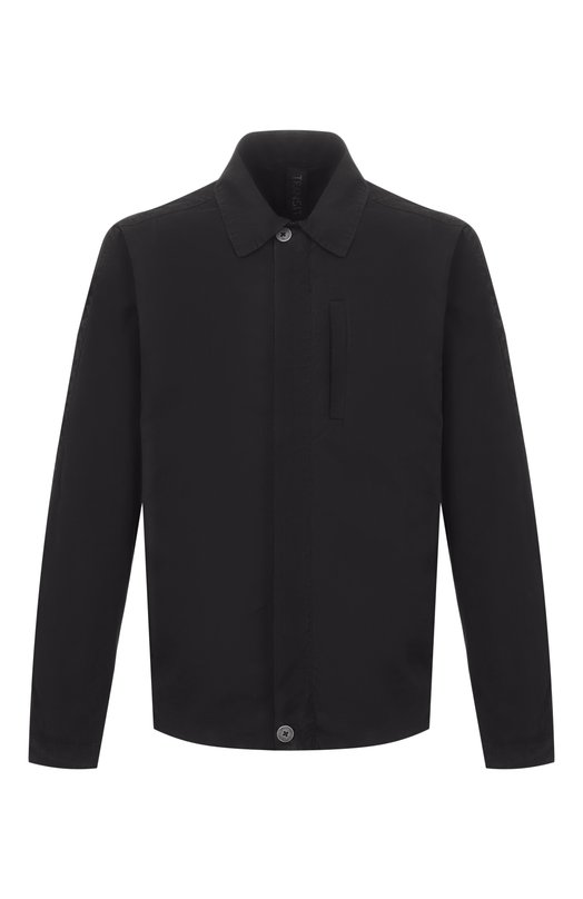 Хлопковая куртка-рубашка Transit CFUTRCI180 Чёрный CFUTRCI180