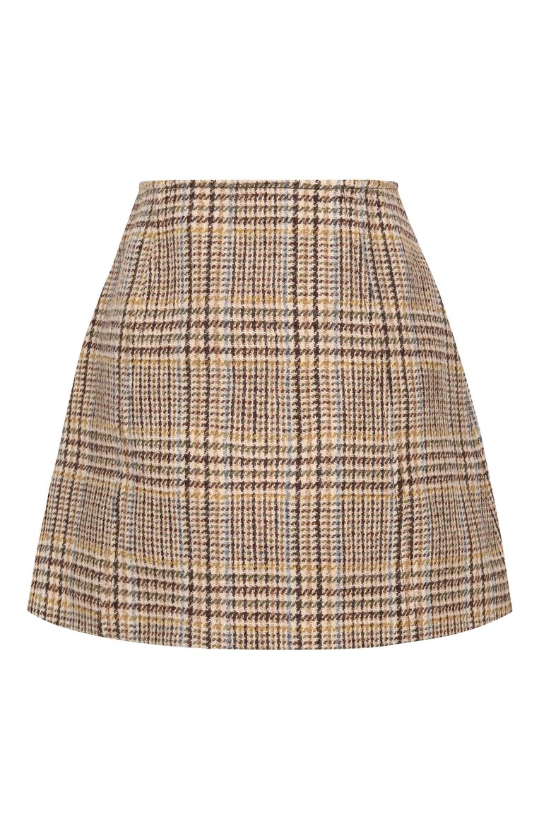 Шерстяная юбка MIU MIU, арт. MG1358-1V7S-F0D22, фото 2