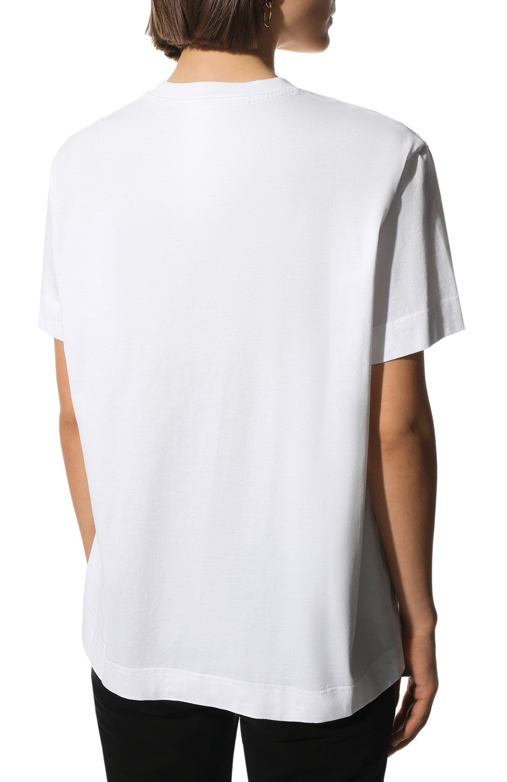 Хлопковая футболка GIVENCHY, арт. BW707Z3Z81, фото 4