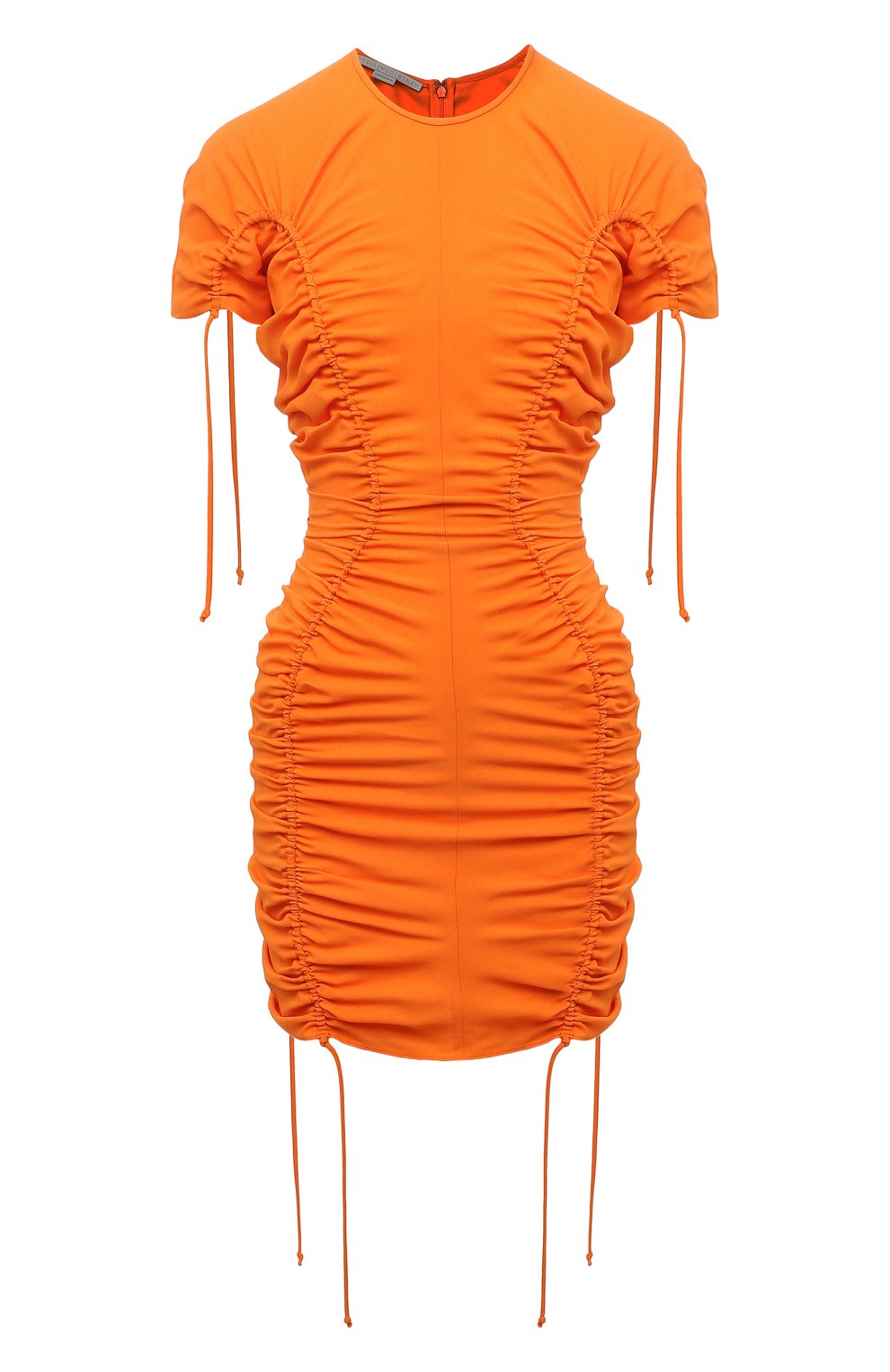 Платье из вискозы STELLA MCCARTNEY оранжевого цвета по цене 125000 руб., арт. 604354/SSA02, фото 1 Платье из вискозы STELLA MCCARTNEY, арт. 604354/SSA02, фото 1