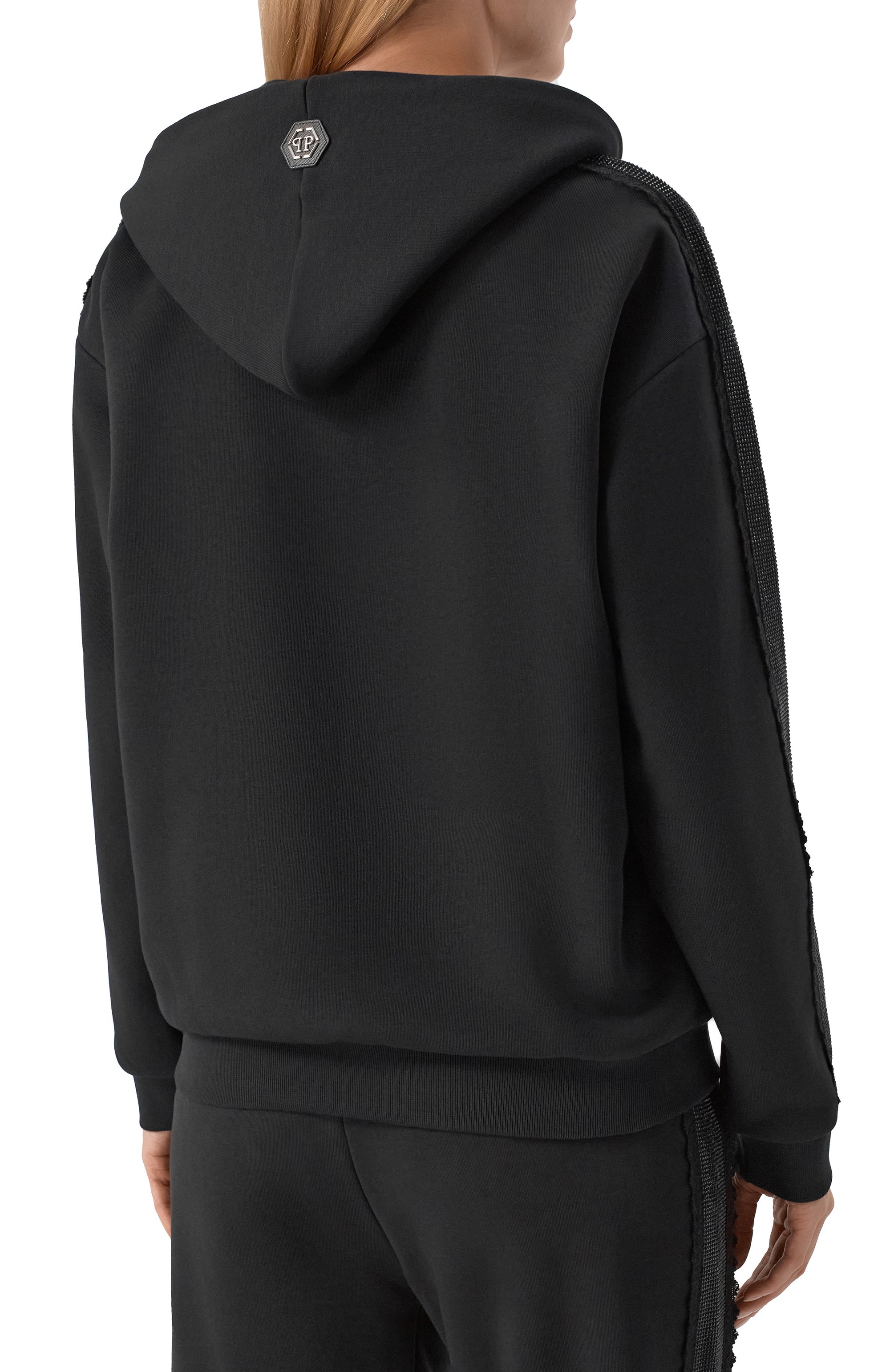 Хлопковая толстовка PHILIPP PLEIN, арт. SAFC WJB1935 PTE003N, фото 4