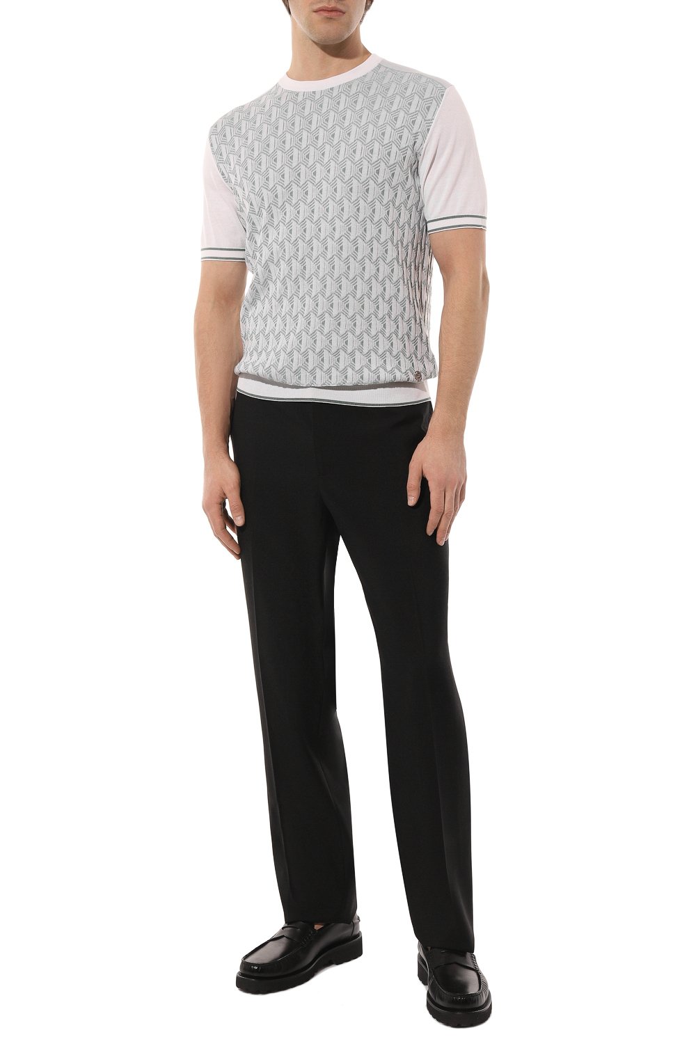 Джемпер из шелка и хлопка STEFANO RICCI, арт. K818042G10/F23170, фото 2