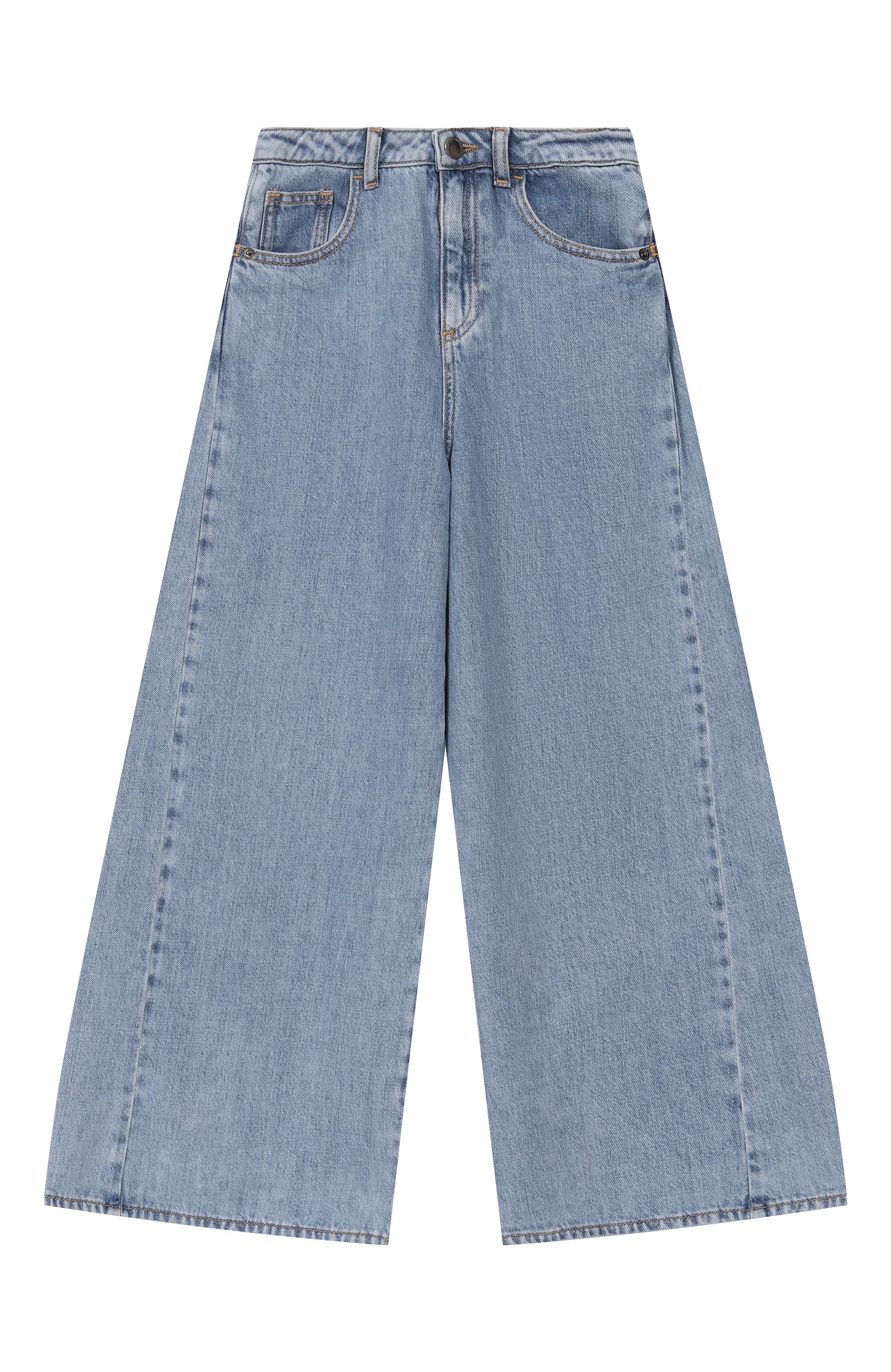 Джинсы EMPORIO ARMANI голубого цвета по цене 21500 руб., арт. EG000928/AF28440, фото 1 Джинсы EMPORIO ARMANI, арт. EG000928/AF28440, фото 1