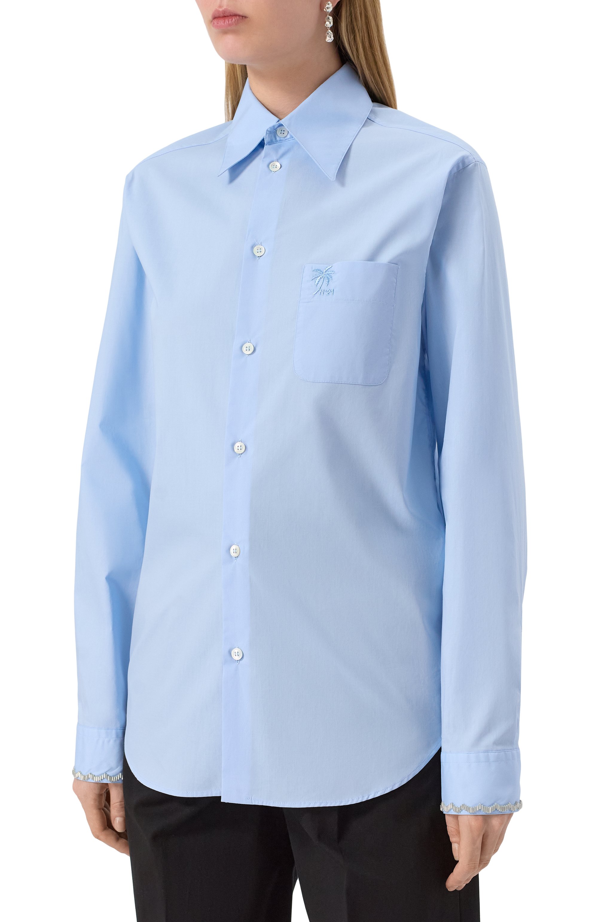 Хлопковая рубашка N21, арт. G023/6218, фото 3