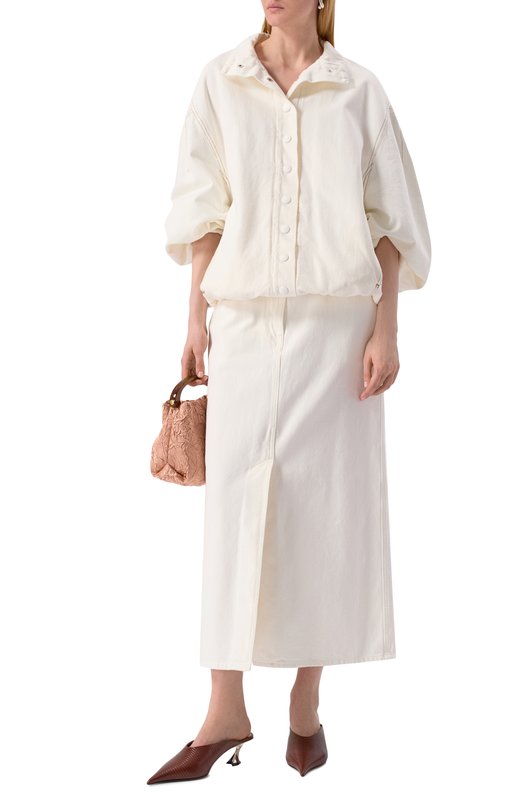 Джинсовая куртка Dries Van Noten 251-010513-1552 Белый  251-010513-1552 Фото 2