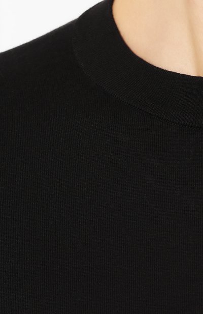 Хлопковый джемпер FIORONI черного цвета по цене 41300 руб., арт. MK20260A2, фото 5 Хлопковый джемпер FIORONI, арт. MK20260A2, фото 5