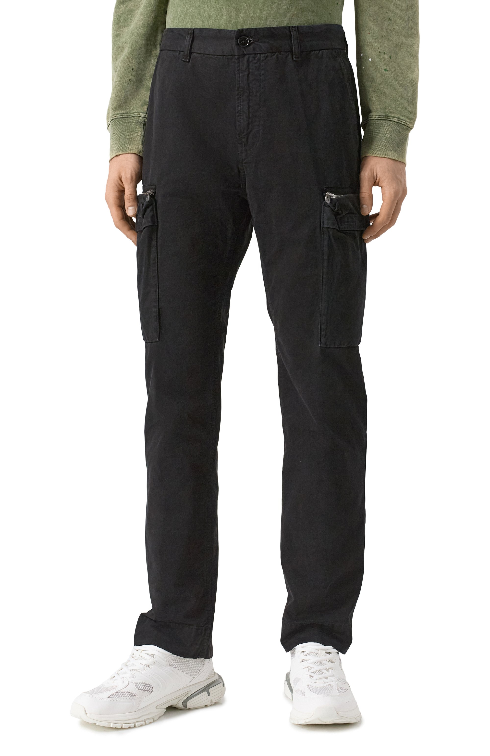 Хлопковые брюки-карго DIESEL, арт. A15492/0NKBM, фото 3