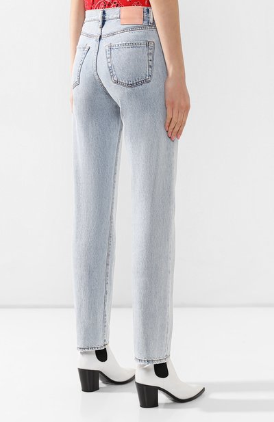 Джинсы ACNE STUDIOS голубого цвета по цене 23100 руб., арт. A00052, фото 4 Джинсы ACNE STUDIOS, арт. A00052, фото 4