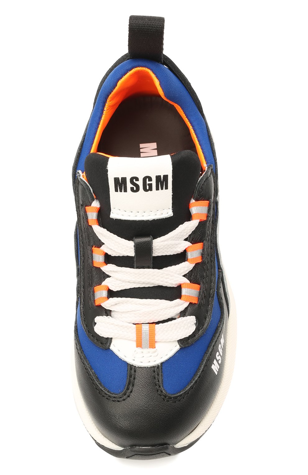 Кожаные кроссовки MSGM KIDS, арт. 67283/KIPS/NAKAI/KIPS/KIPS/KIPS/36-41, фото 4