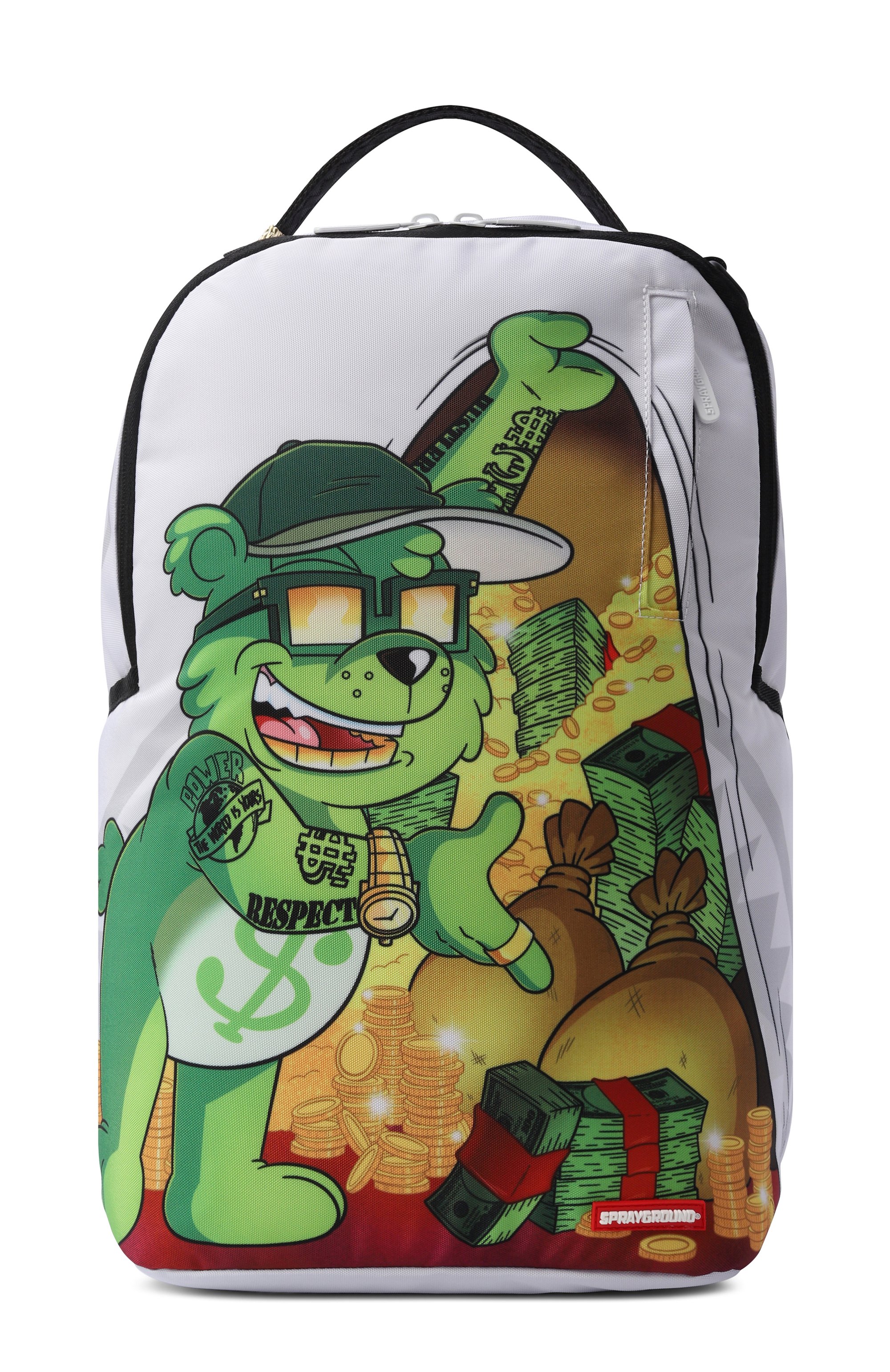 Рюкзак money bear stash SPRAYGROUND, арт. 910B7398NSZ/M0NEYBEAR STASH DLXSR BACKPACK, фото 1