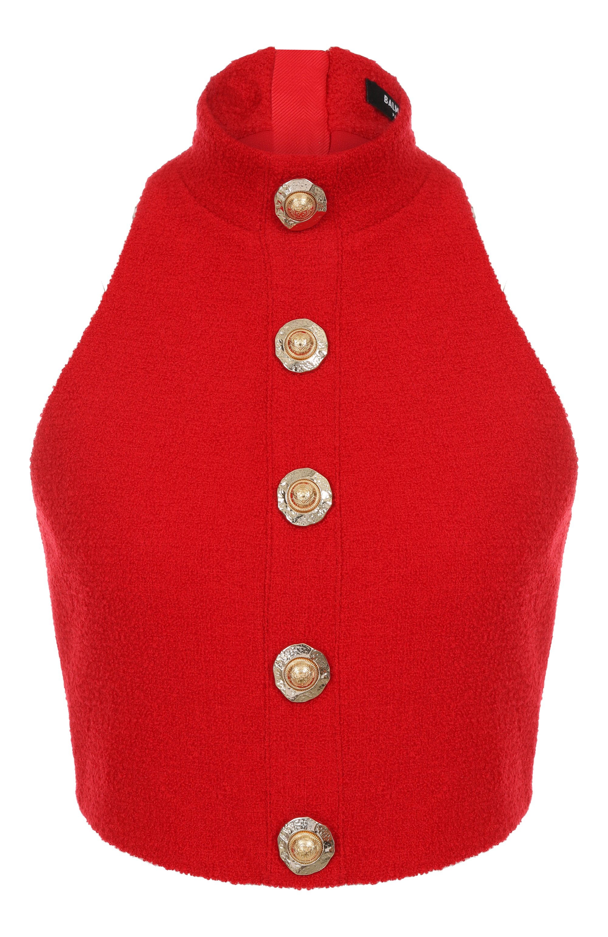 Твидовый топ BALMAIN, арт. FF1AB496/WD03, фото 1