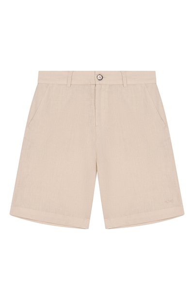 Льняные шорты PAUL & SHARK JUNIOR, арт. WUQ001/LUC01/6A-8A