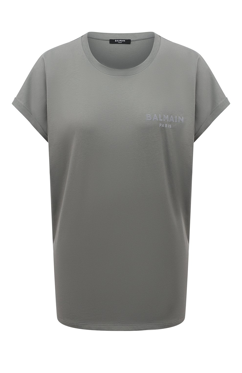 Хлоп ковая футболка BALMAIN, арт. VF0EF010/B013, фото 1