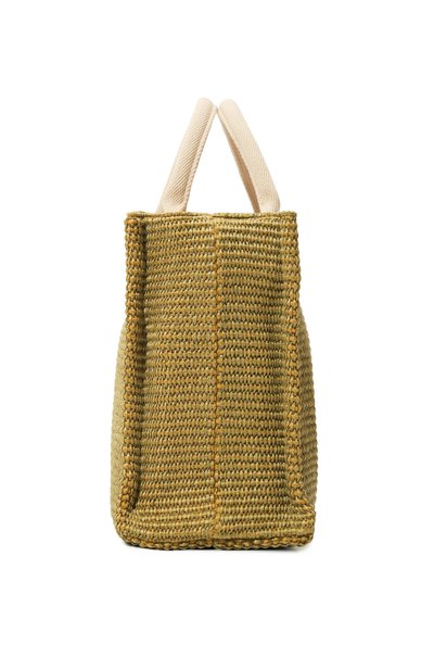 Сумка-тоут MARNI хаки цвета по цене 75300 руб., арт. SHMP0077U0/P3860, фото 4 Сумка-тоут MARNI, арт. SHMP0077U0/P3860, фото 4