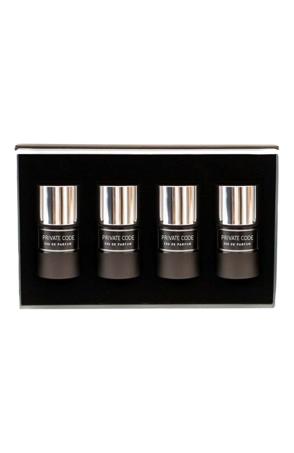 Парфюмерный набор privet code (4x15ml) HFC бесцветного цвета по цене 25000 руб., арт. 3760354920474, фото 1 Парфюмерный набор privet code (4x15ml) HFC, арт. 3760354920474, фото 1