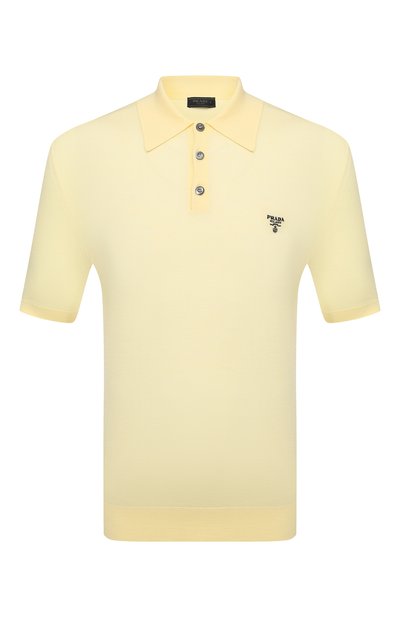 Мужская шерстяное поло PRADA, арт. UMB267-1ZLE-F0032-212