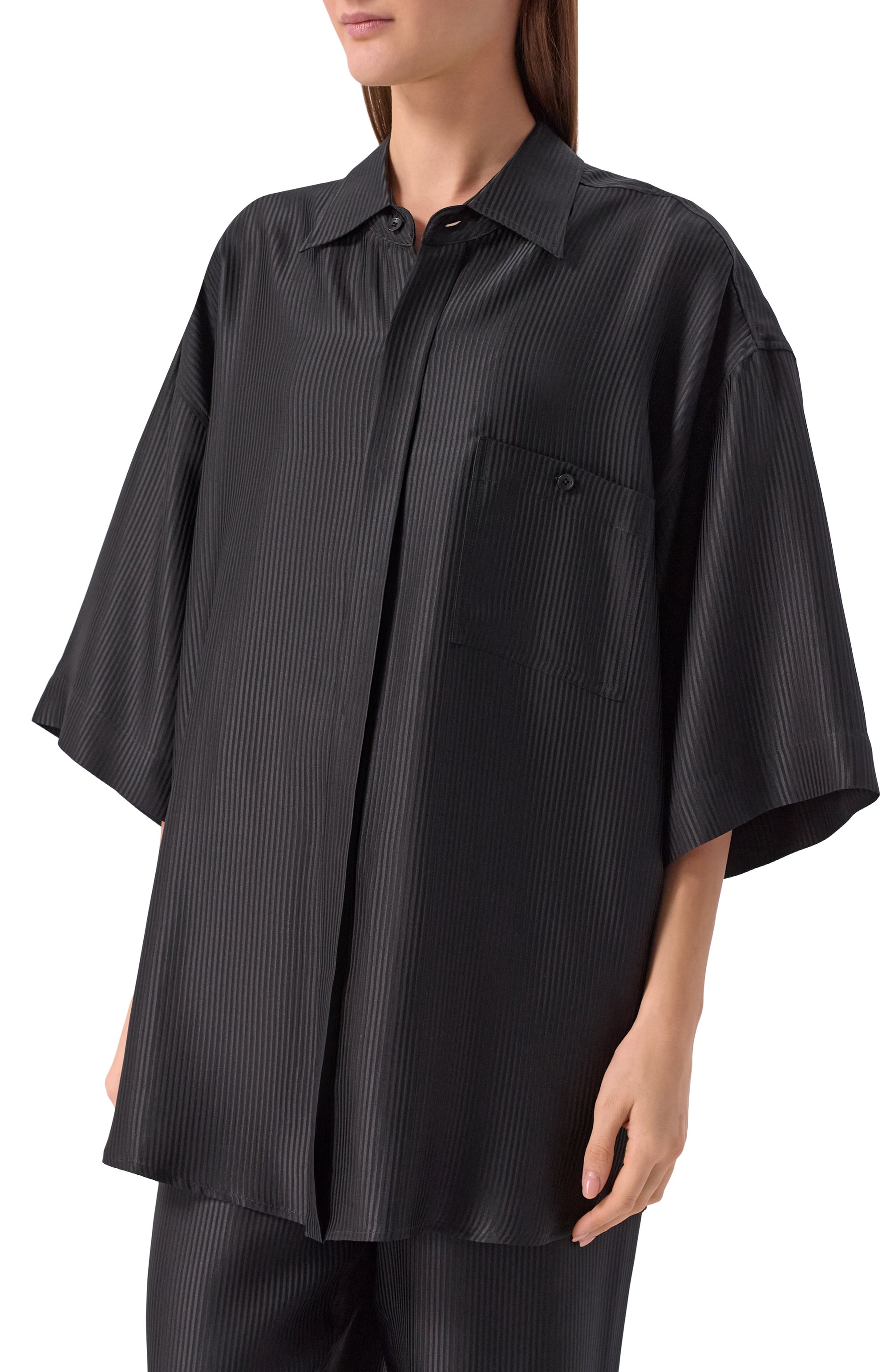 Шелковая рубашка PETAR PETROV, арт. S26TB13_001, фото 3