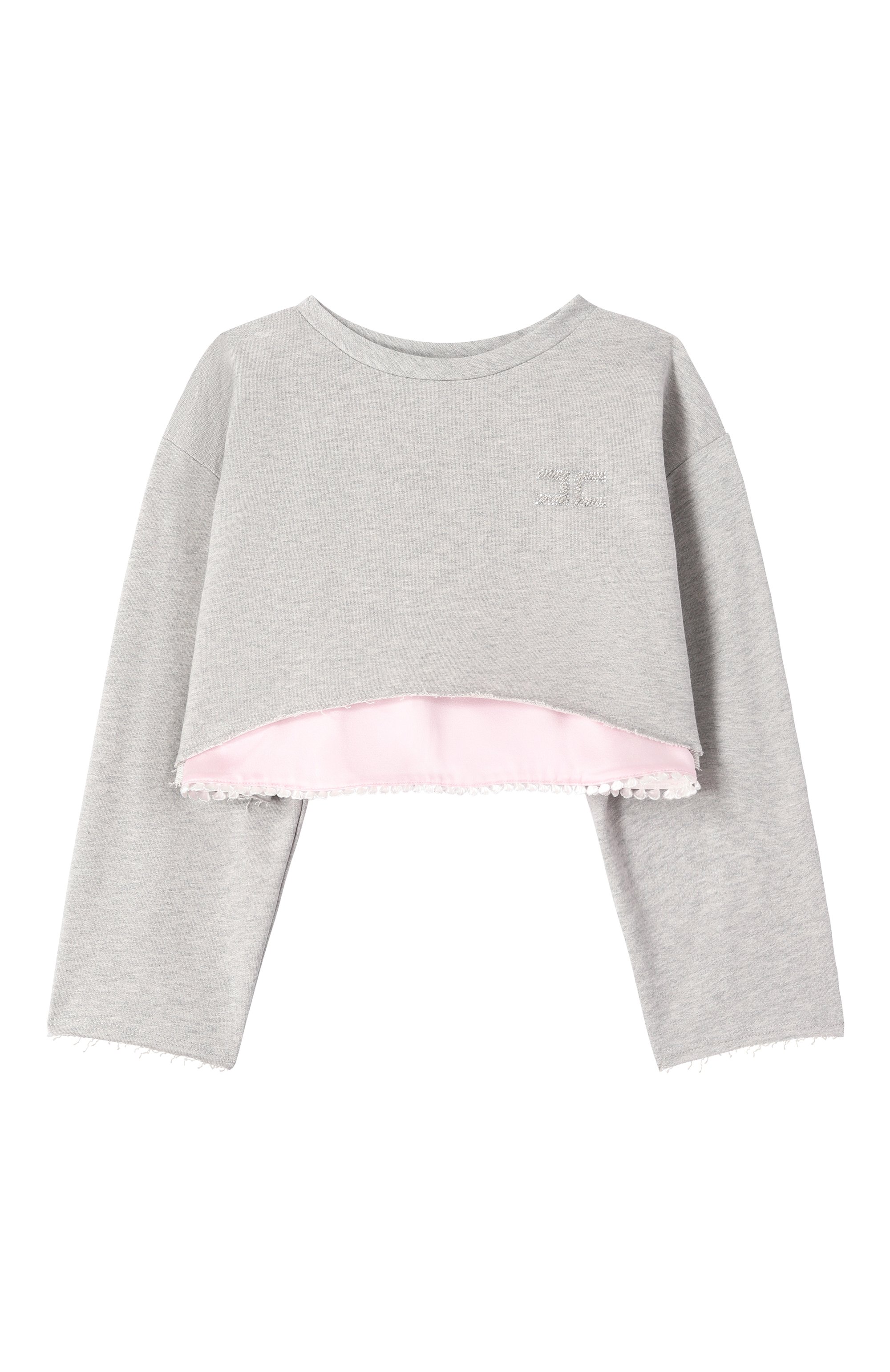 Хлопковый свитшот ELISABETTA FRANCHI LA MIA BAMBINA, арт. EFFE1440/FF002/10A-12A+, фото 1