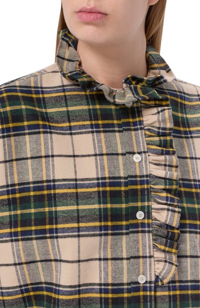 Хлопковая рубашка ACADEMIA, арт. GAIA/75DM3, фото 5