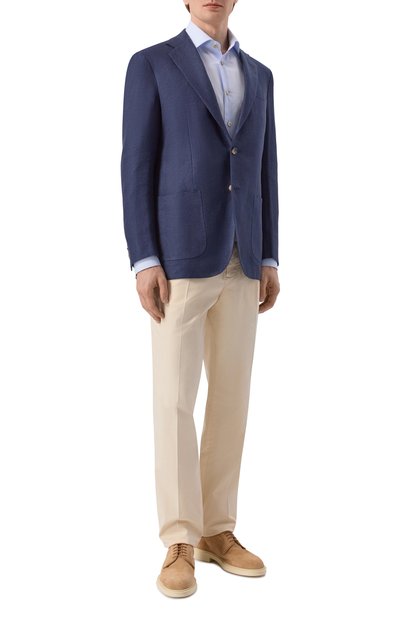 Замшевые дерби KITON, арт. USSA414N01392, фото 2