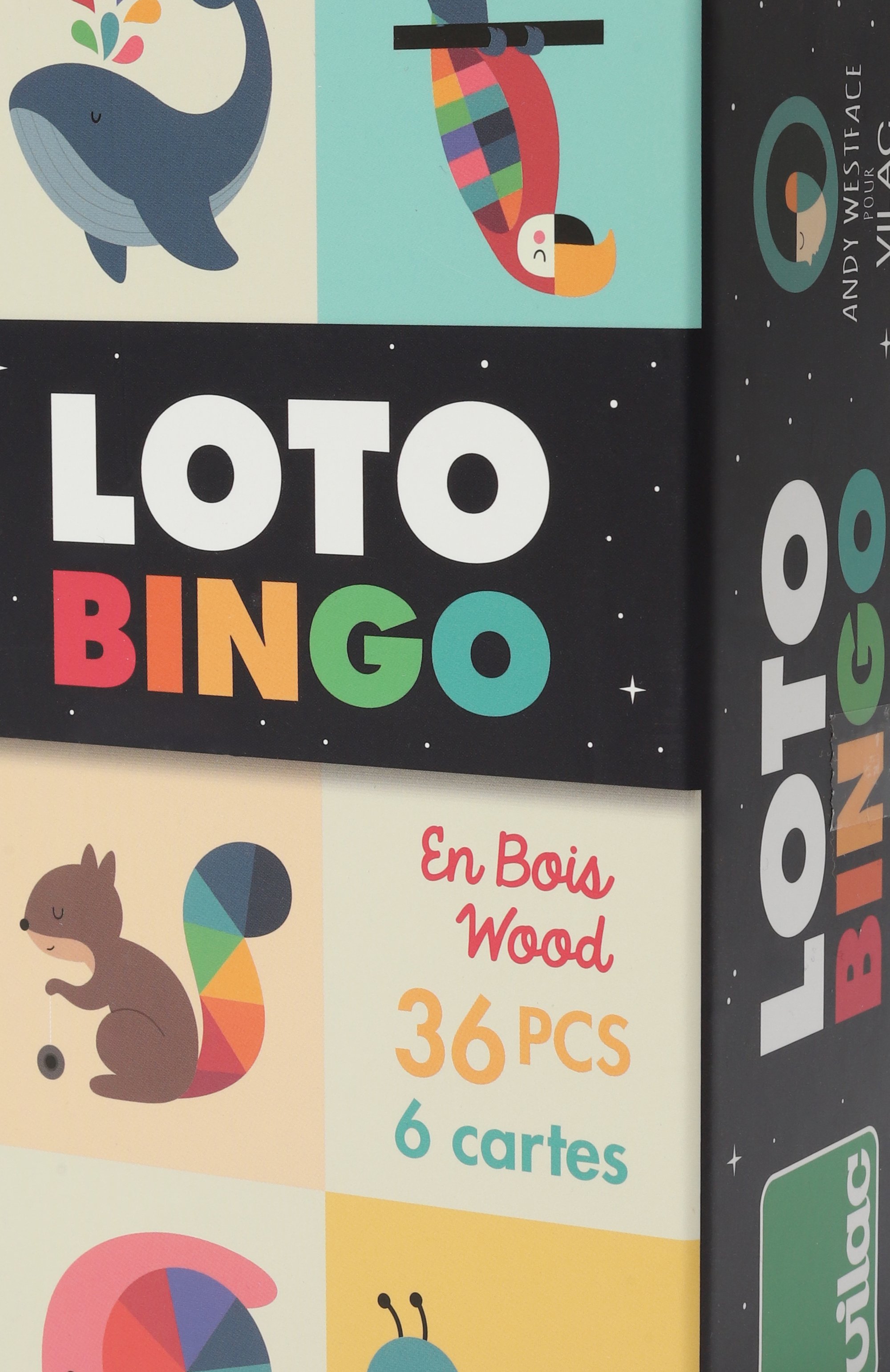 Игра лото VILAC разноцветного цвета по цене 3360 руб., арт. 7422, фото 3 Игра лото VILAC, арт. 7422, фото 3