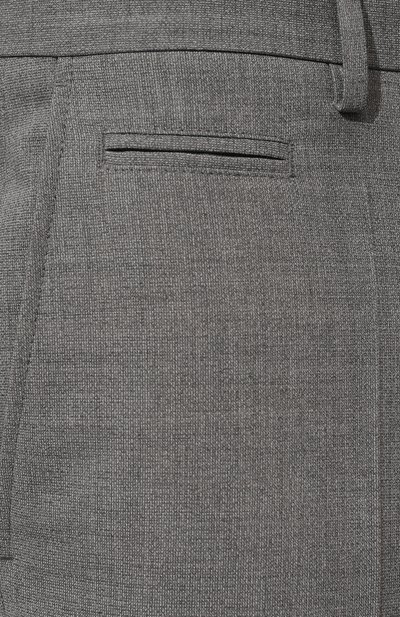 Брюки из шерсти и вискозы BOSS, арт. 50521041, фото 5