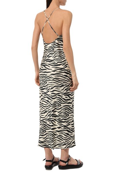 Атласное платье MC2 SAINT BARTH, арт. EYDIS, фото 4