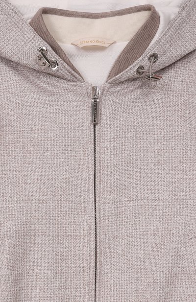 Бомбер изо льна и шелка STEFANO RICCI JUNIOR, арт. YDJ6100050/DN29HA, фото 3