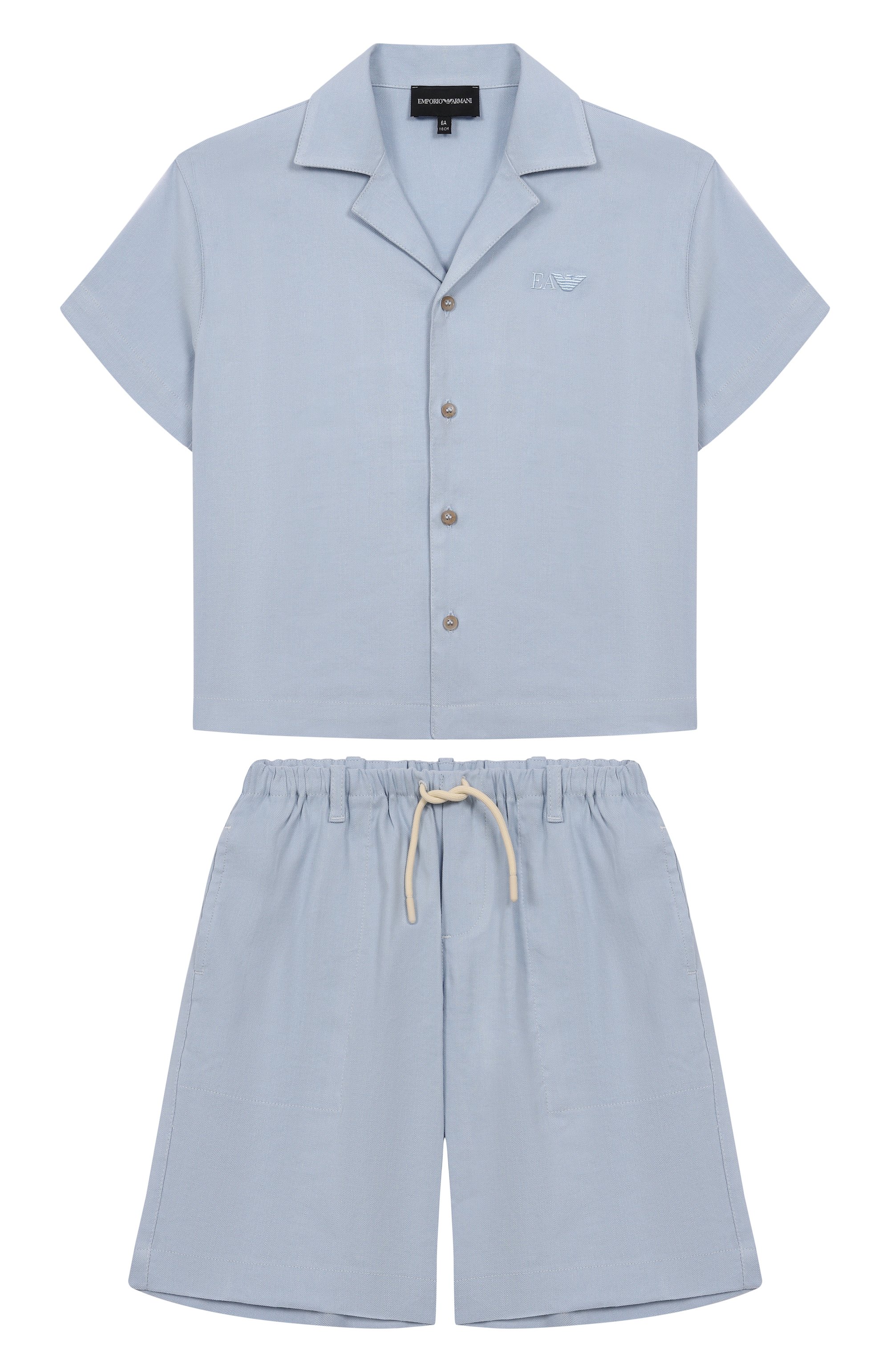 Комплект из рубашки и шорт EMPORIO ARMANI, арт. EB000145/AF12932, фото 1