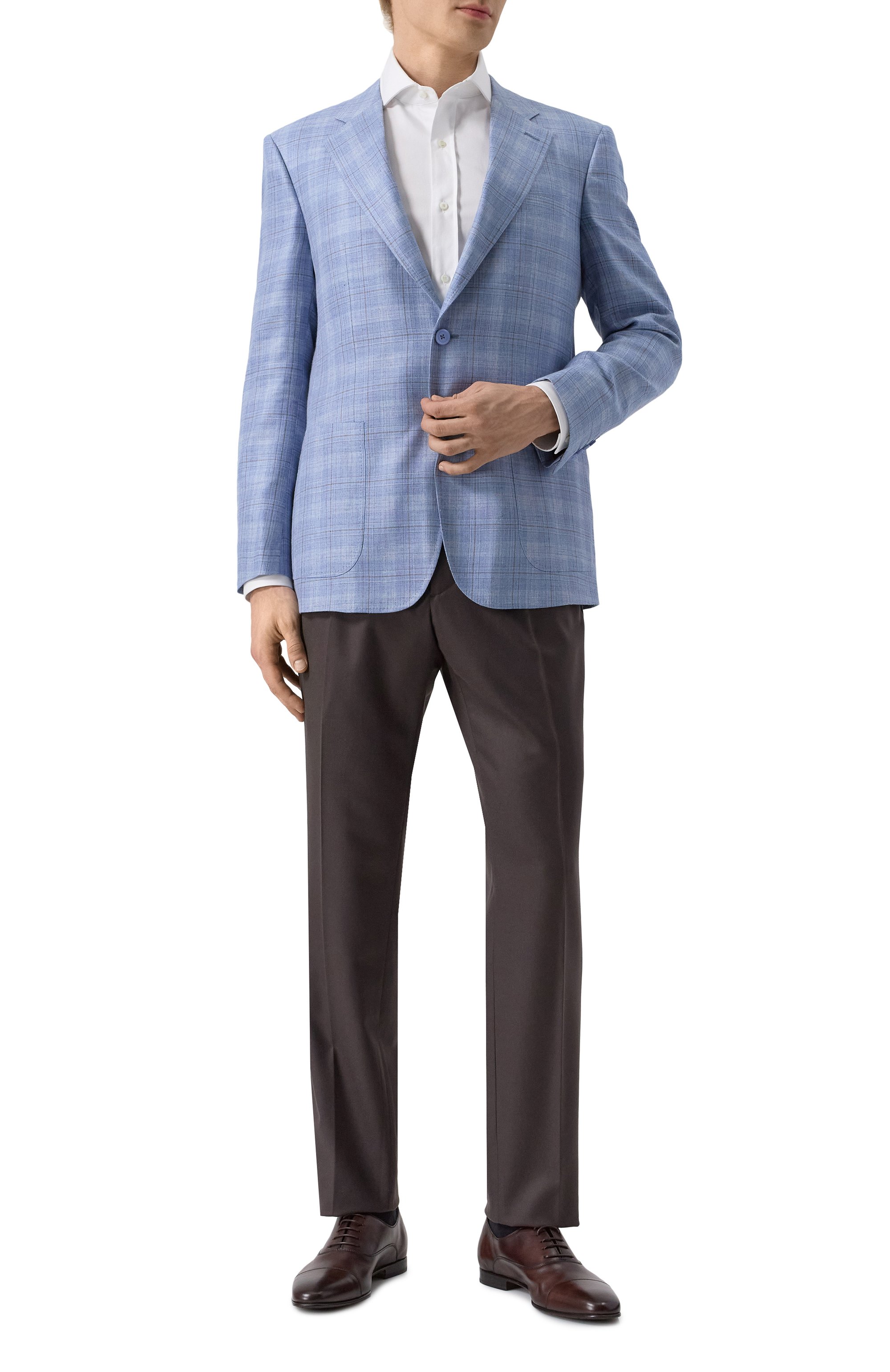 Пиджак из шерсти и шелка STEFANO RICCI, арт. M1RM4322T0/LP51HA, фото 2