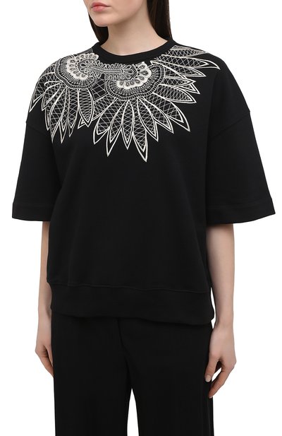 Хлопковый свитшот DRIES VAN NOTEN, арт. 211-31163-2629, фото 3