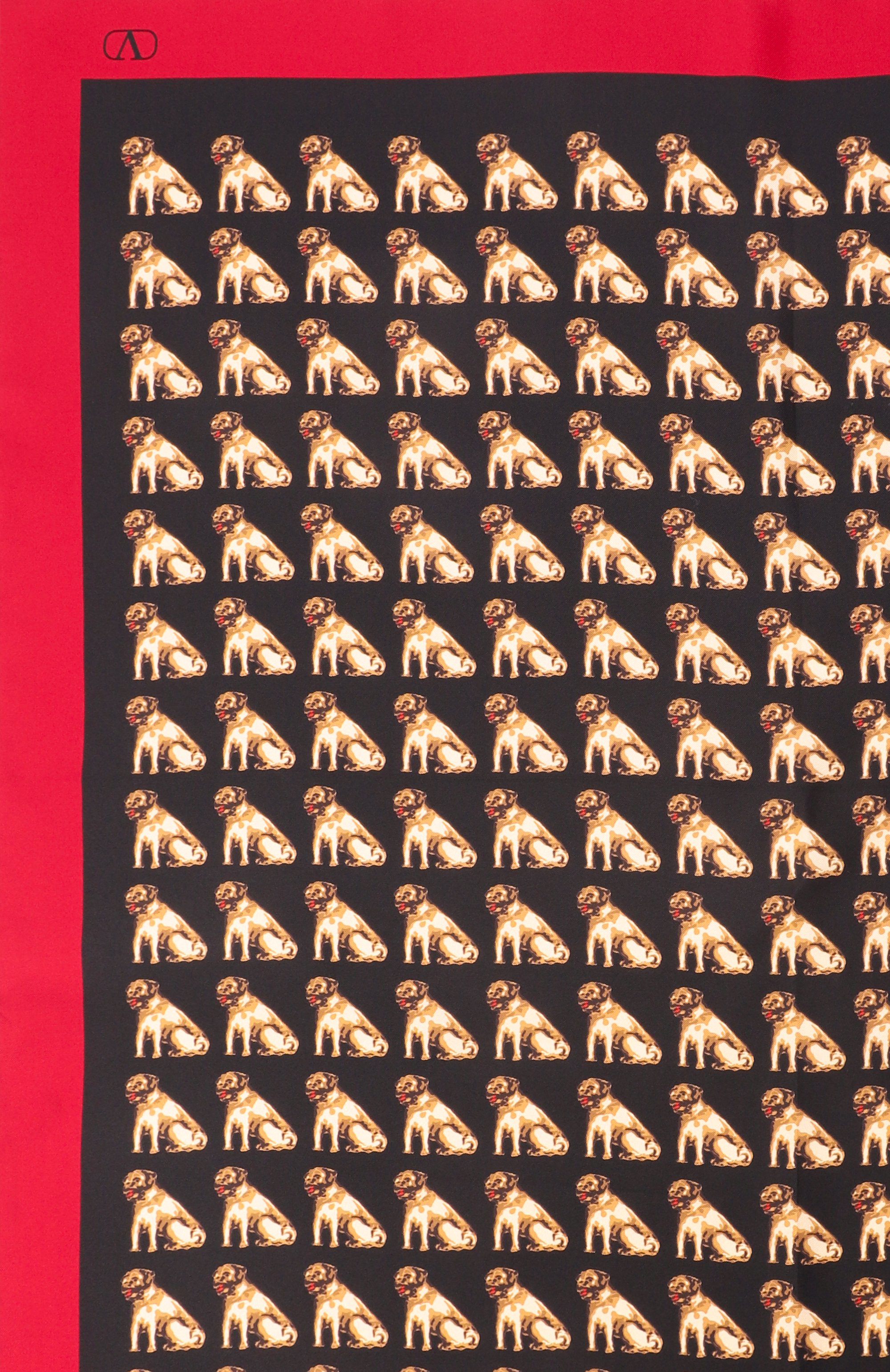 Шелковый платок VALENTINO, арт. 7W2EK001/QLK, фото 4