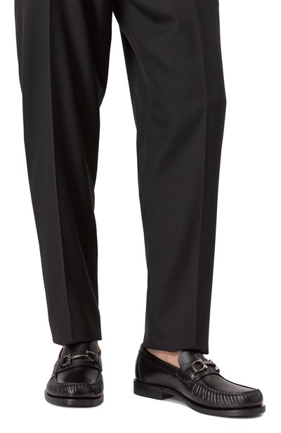 Кожаные лоферы fort FERRAGAMO, арт. 762695, фото 3