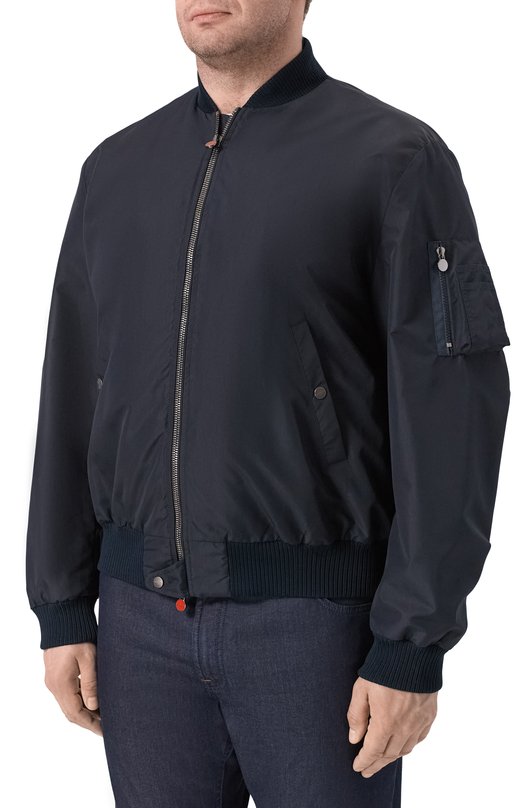 Бомбер Kiton UW2367V0827H Синий  UW2367V0827H Фото 3