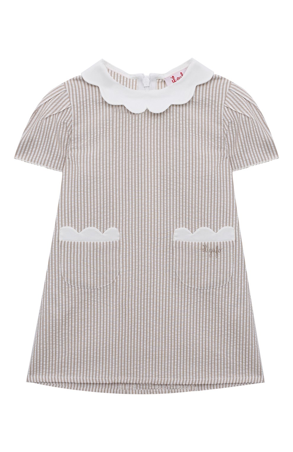 Хлопковое платье IL GUFO, арт. P23VM714C1078/9M, фото 1