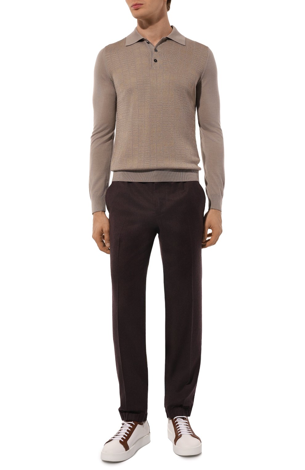 Шерстяные джоггеры STEFANO RICCI, арт. M1T4300080/W0004R, фото 2