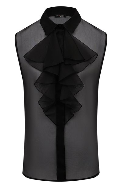 Шелковый топ KITON, арт. D58411K05P5002, фото 1